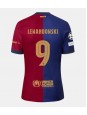 Barcelona Robert Lewandowski #9 Domaci Dres 2024-25 Kratak Rukavima